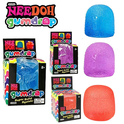 NeeDoh Gumdrop Sensory Toy | ADHD Focus Stress Relief Fidget