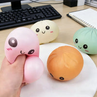 Dumpling Squishy Toy | Slow Rising Stress Relief Fidget for Desk