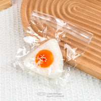 Egg Yolk Squishy Toy | Kawaii Rice Ball Stress Relief Fidget