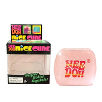 Glow-in-the-Dark Ice Cube Squishy | NeeDoh Stress Relief Toy