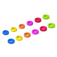 Textured Sensory Fidget Set | Silicone Rings & Bracelets