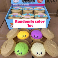 Dumpling Squishy Toy | Slow Rising Stress Relief Fidget for Desk