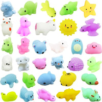 Mochi Animal Squishy Toys | Cute Stress Relief Party Favors