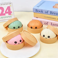 Dumpling Squishy Toy | Slow Rising Stress Relief Fidget for Desk