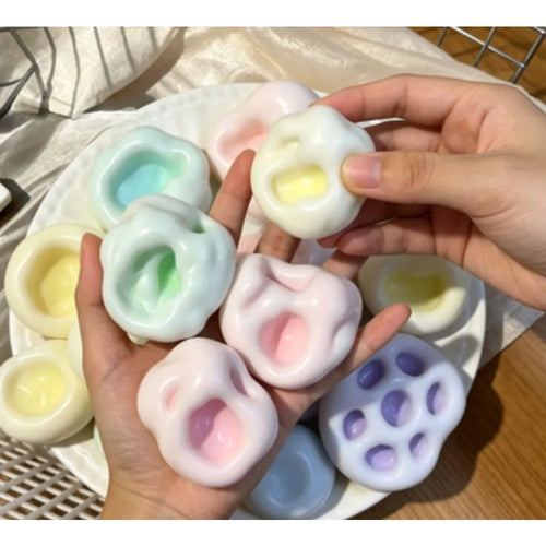 Ice Skin Coconut Oil Squishy | Mystery Blind Box Stress Fidget