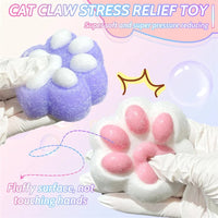 Cat Paw Taba Squishy | Cute Stress Relief Fidget Toy