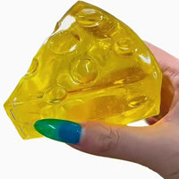 Honey Cheese Squishy Toy | Soft Slow-Rising Stress Relief Fidget