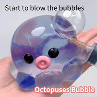 Octopus Fidget Ball | Soft Calming Stress Relief Toy