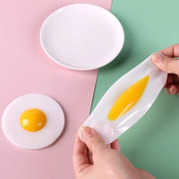Funky Egg Squishy Ball | Clear Splat Stress Relief Fidget