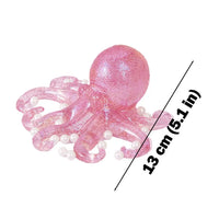 Glitter Octopus Squishy | Sparkly Stress Relief Fidget Toy
