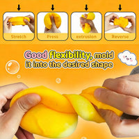 Cheese Block Squishy Toy | Soft Slow-Rising Stress Relief Fidget