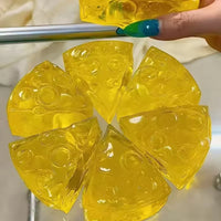 Honey Cheese Squishy Toy | Soft Slow-Rising Stress Relief Fidget