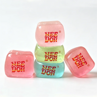 Glow-in-the-Dark Ice Cube Squishy | NeeDoh Stress Relief Toy