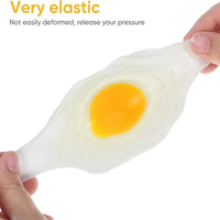Funky Egg Squishy Ball | Clear Splat Stress Relief Fidget