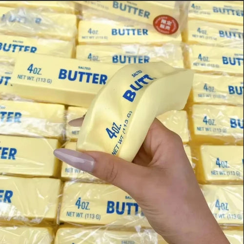 Butter Stick Squishy Toy | Kawaii Slow-Rising Stress Relief Fidget
