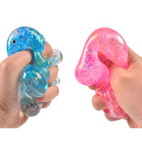 Glitter Gummy Bear Squishy | Cute Stress Relief Fidget Toy