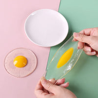 Funky Egg Squishy Ball | Clear Splat Stress Relief Fidget
