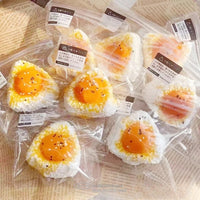 Egg Yolk Squishy Toy | Kawaii Rice Ball Stress Relief Fidget